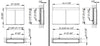 Keuco Edition 400 LED Sufrace Bathroom Cabinet, Mirrors In & Out
