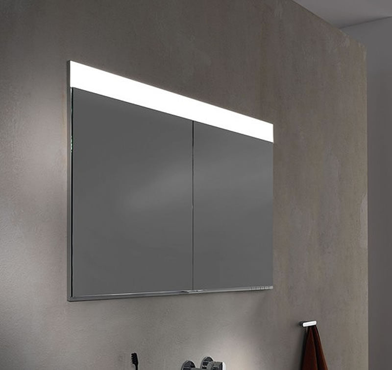 Keuco Edition 400 LED Mirrored Recessed Bathroom Cabinet