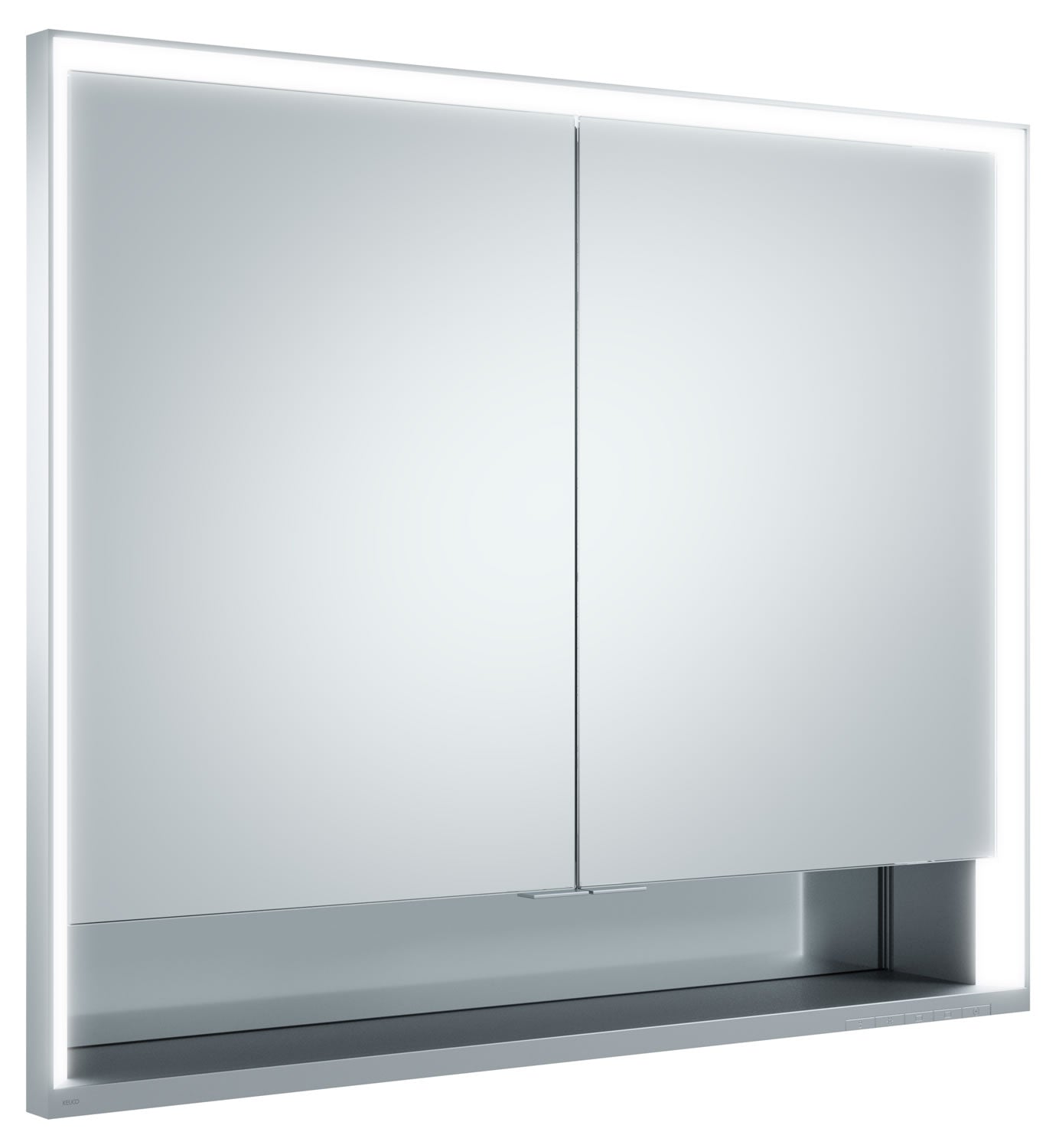 Keuco Royal Lumos 2-Door Smart LED Mirrored Bathroom Cabinet