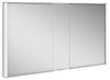 Keuco Royal Match Mirrored LED Bathroom Cabinet, Flex Storage