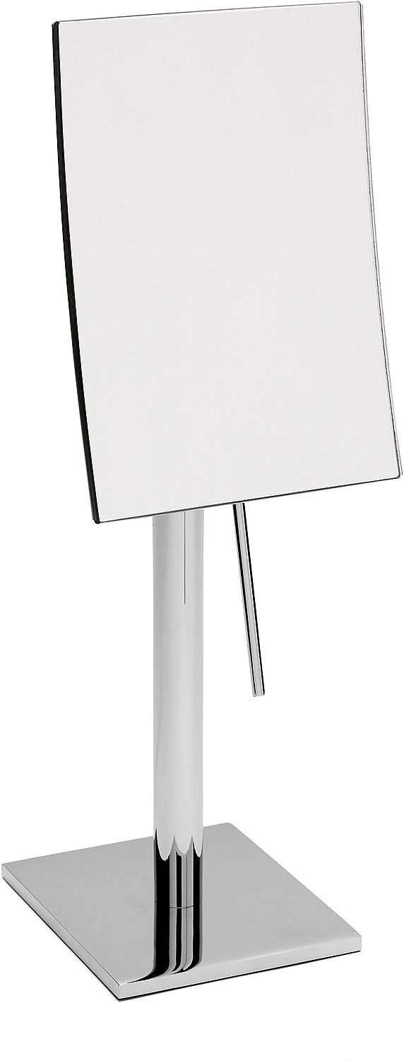 And adjustment handle on the Epure rectangular makeup mirror keeps your fringerprints from the glass - keeping the beauty pristine.