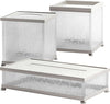 Cristal&Bronze Nid d'abeilles (Honeycomb) Tissue Boxes - 27 Finishes