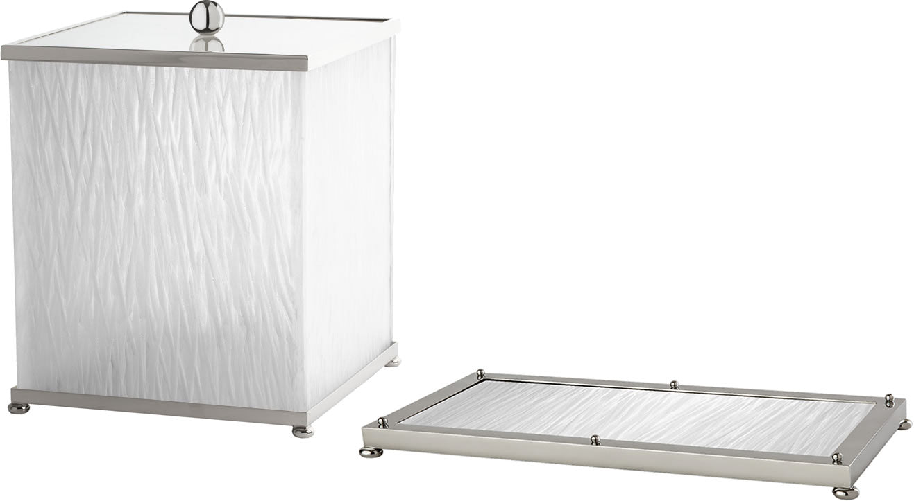 Cristal&Bronze Bambou Series Comb & Brush Tray and Storage Bins - 27 Finishes