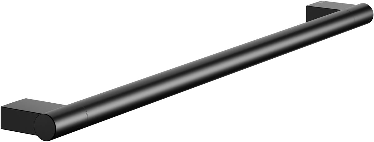 Black Collection Aluminum Towel Bar - 26" or 34" - Keuco - Perfect Makeup Mirrors