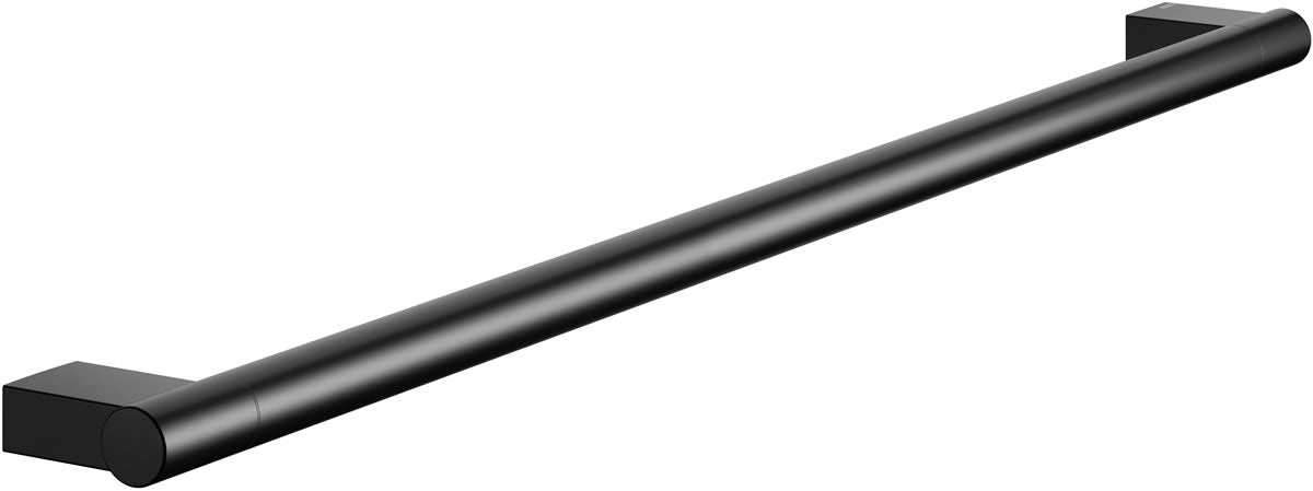 Black Collection Aluminum Towel Bar - 26" or 34" - Keuco - Perfect Makeup Mirrors