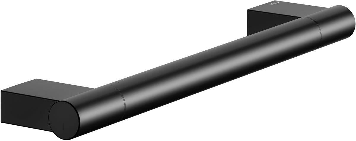 Black Collection 14" Grab Bar - Keuco - Perfect Makeup Mirrors