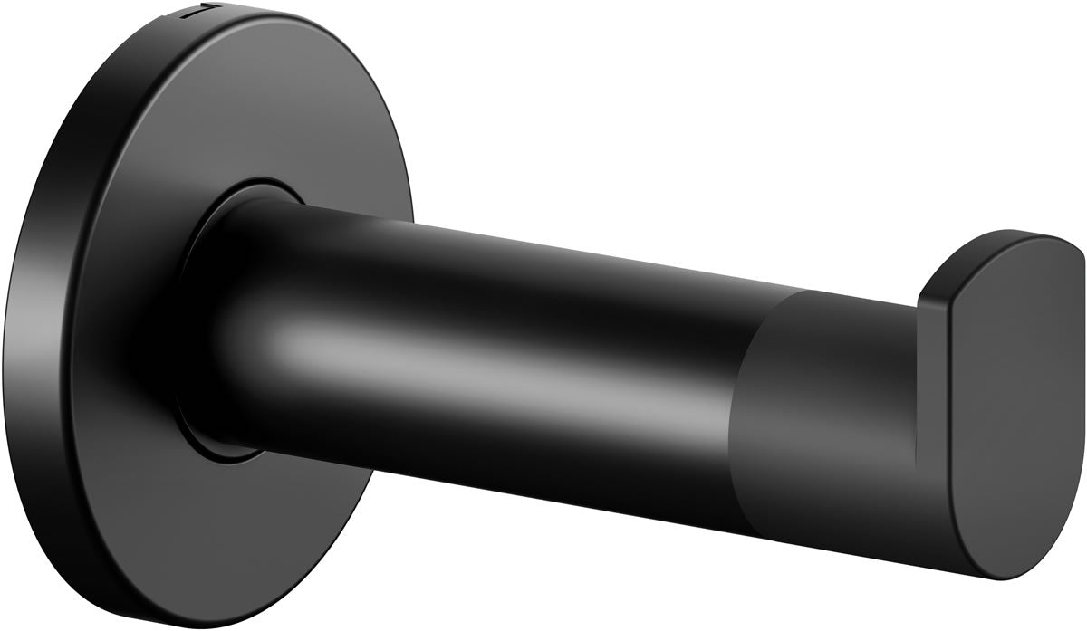 Black Collection Towel Hooks in 3 Configurations - Keuco - Perfect Makeup Mirrors