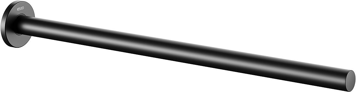 Black Collection Towel Holder, 13" or 17" - Keuco - Perfect Makeup Mirrors