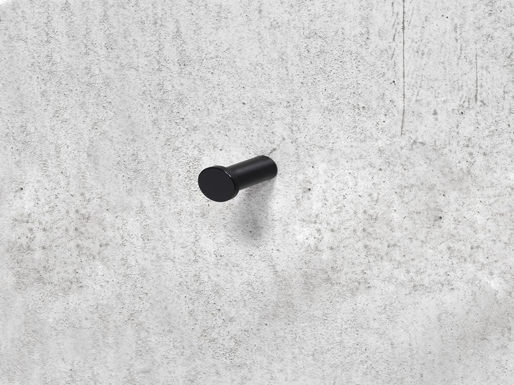 Keuco Black Collection Towel Hooks in 3 Configurations