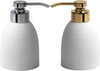 Serdaneli Hemisphere Limoges Porcelain Soap / Lotion Dispenser