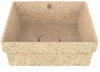 Woodio Cube40 Drop-in Drop-In Wood Sink - 10 Colors