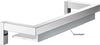 Keuco Edition 90 Square Shower Shelf, Optional Squeegee