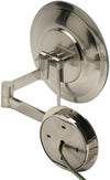 Rear - showing mounting arrangement - Brushed Nickel