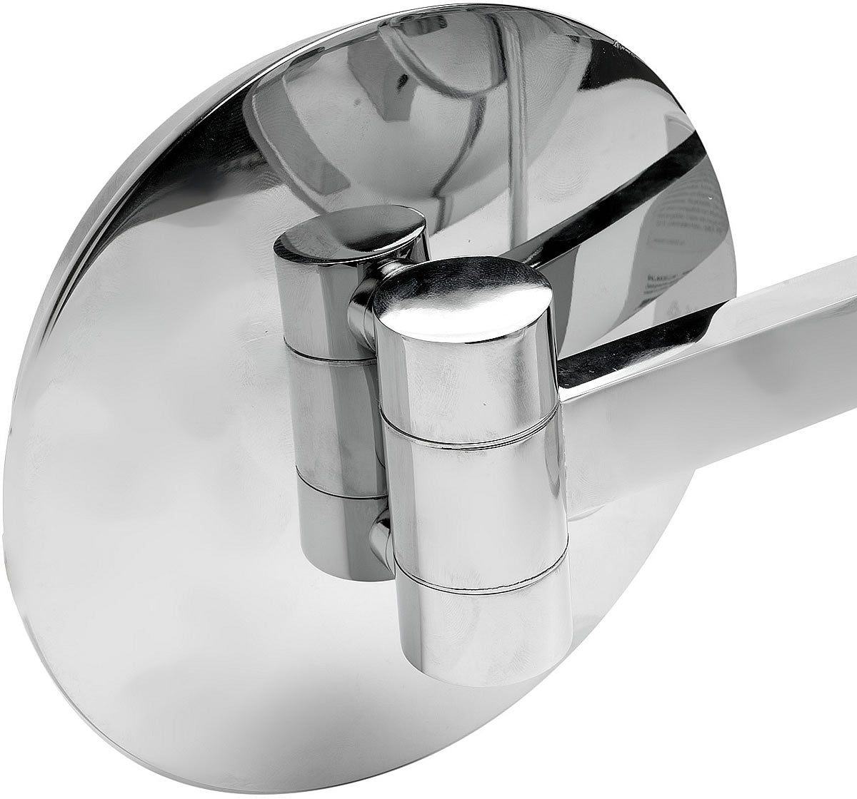 Mounting plate detail - Polished Chrome - 4-7/8" diameter.