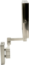 5x/1x reversible - side view - Brushed Nickel