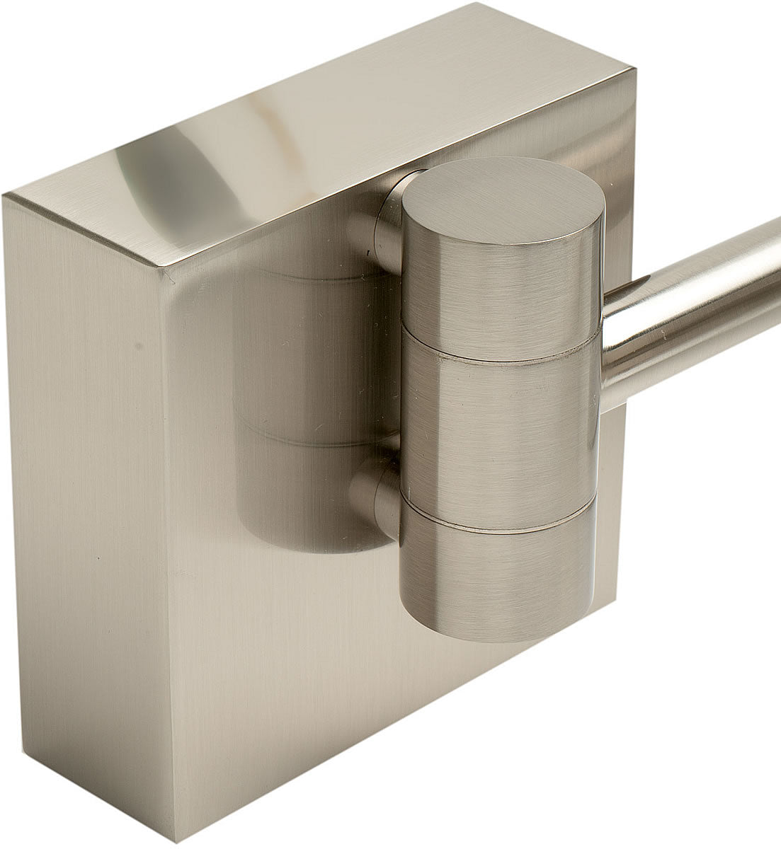 Brushed Nickel mounting plate - 3-3/8" Square.