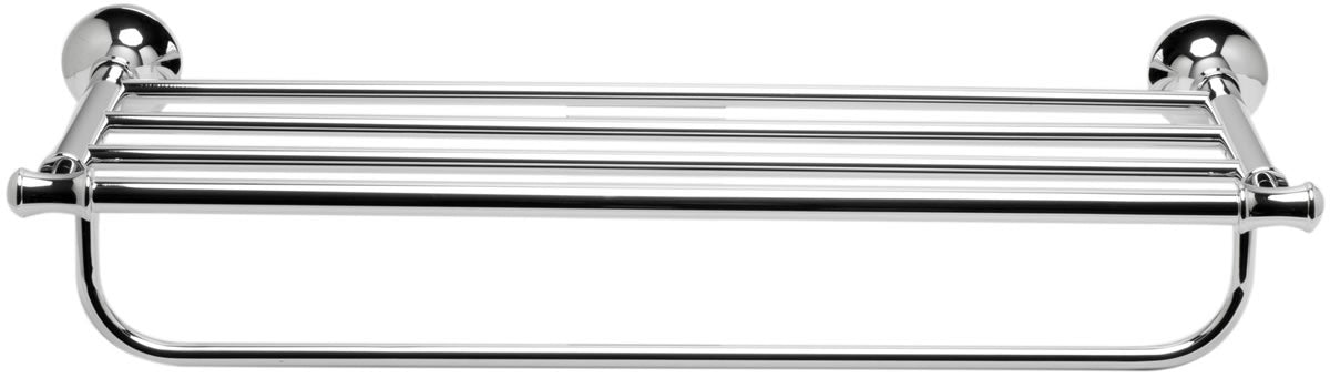 Alfi Brand 23" Traditional Towel Bar and Shelf, Polished Chrome