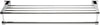 Alfi Brand 24" Heavy Chrome Plated Brass Towel Bar and Shelf