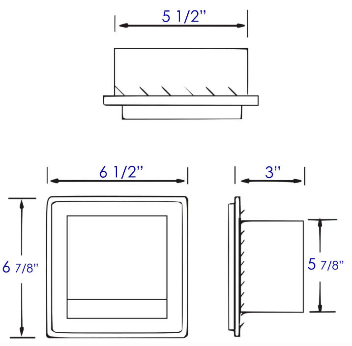 Recessed Stainless Steel Toilet Paper Roll Holder - Polished Stainles Steel - Alfi Brand - Perfect Makeup Mirrors