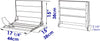 Keuco Edition 90 Toilet Paper Holder and Spare