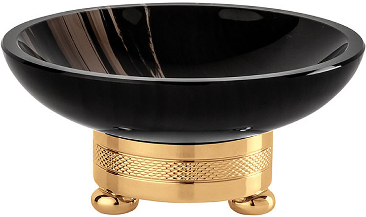 Round Footed Soap Dish