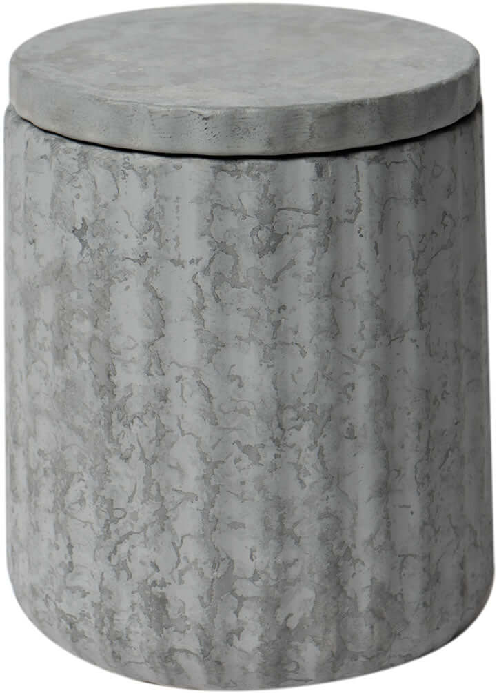 ABCO1001 5-Piece Solid Concrete Gray Matte Bathroom Accessory Set - Alfi brand