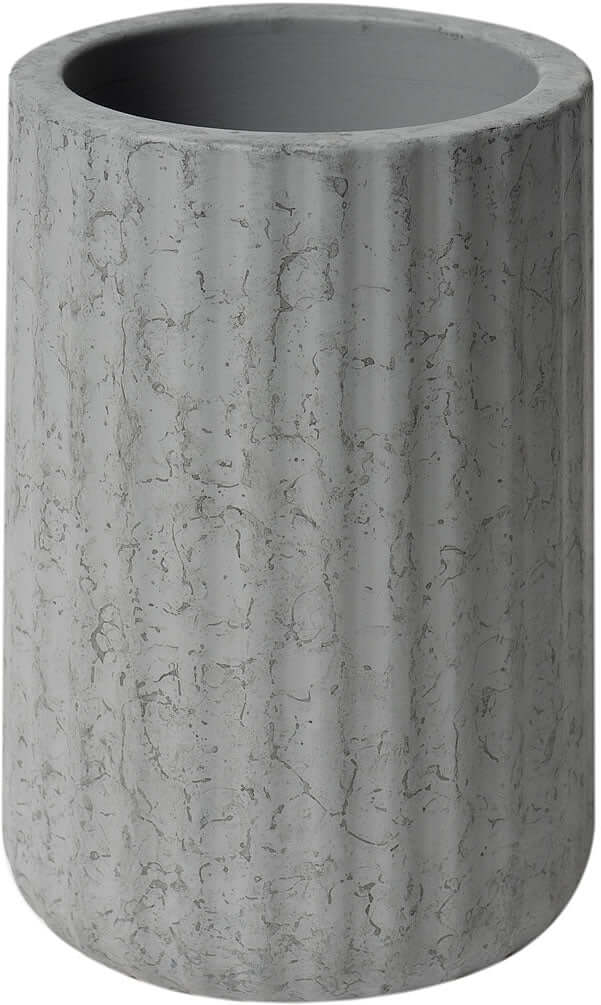ABCO1001 5-Piece Solid Concrete Gray Matte Bathroom Accessory Set - Alfi brand
