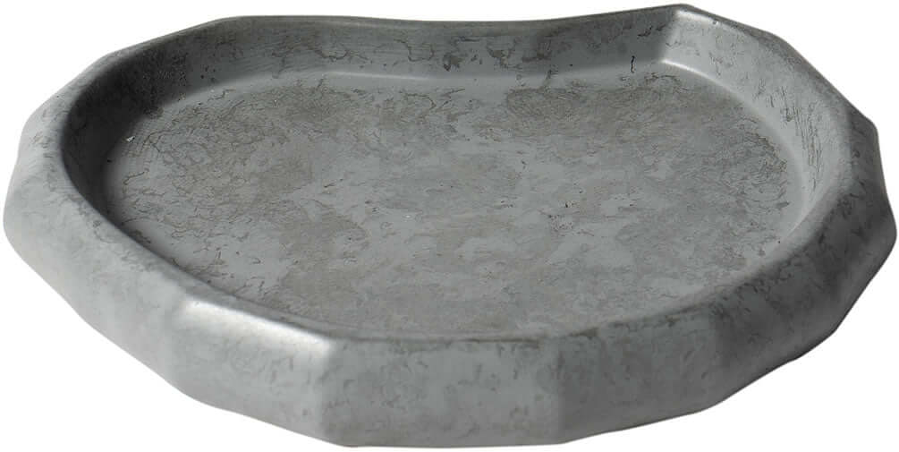 ABCO1022 5-Piece Solid Concrete Gray Matte Bathroom Accessory Set - Alfi brand