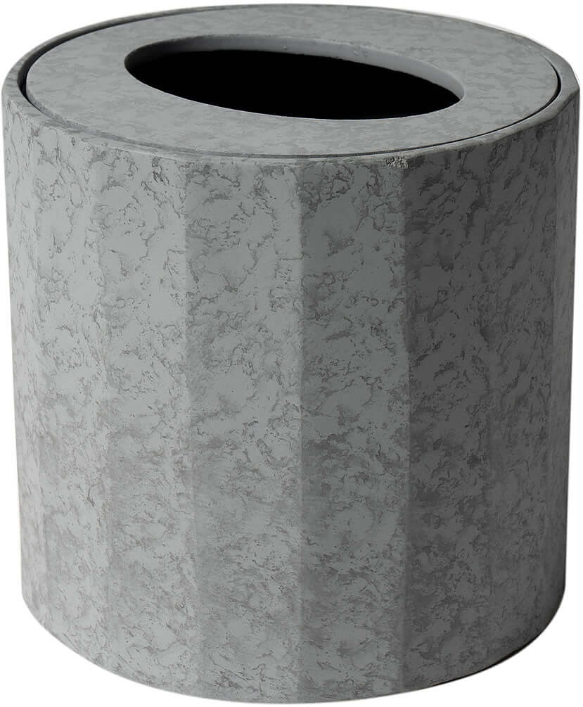 ABCO1022 5-Piece Solid Concrete Gray Matte Bathroom Accessory Set - Alfi brand