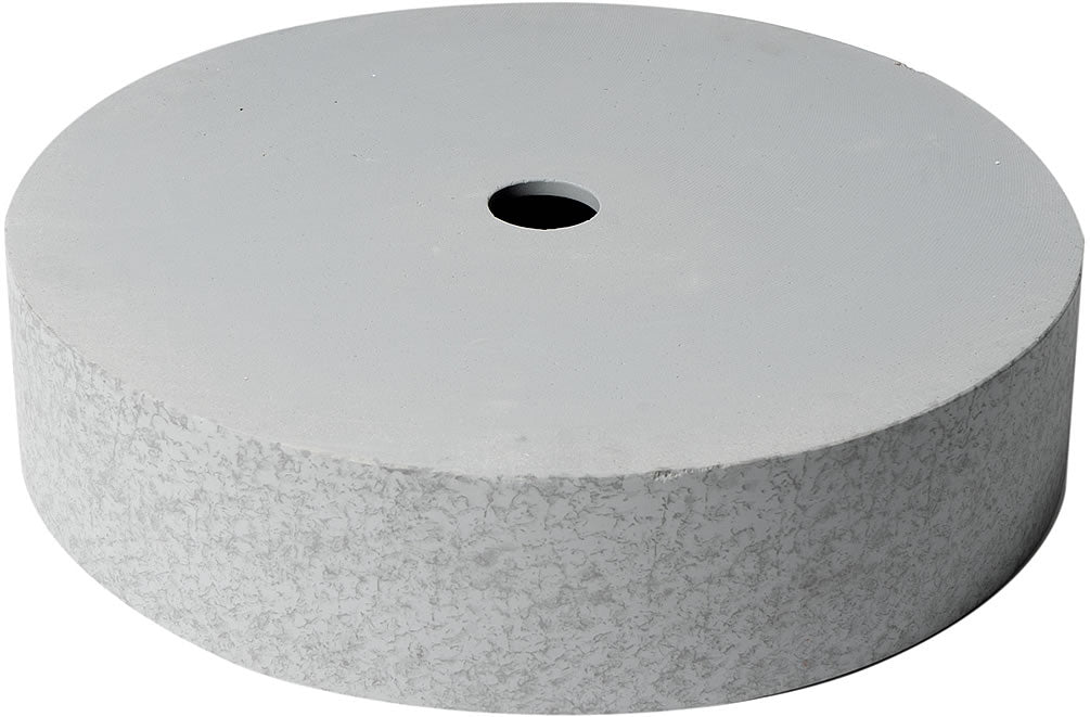 ALFI brand ABCO17R 17" Round Solid Concrete Above-Mount Bathroom Sink