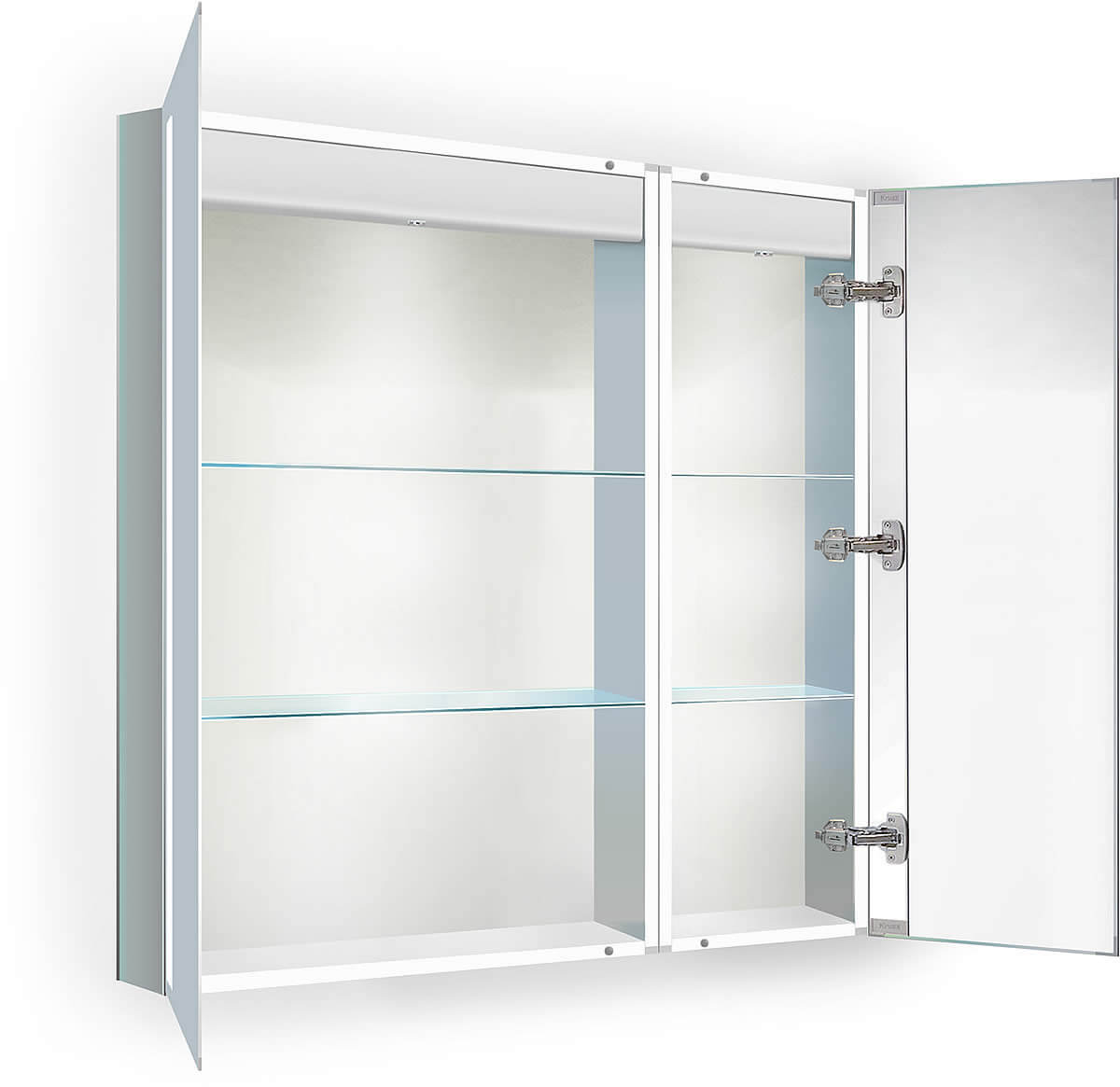 Kinetic 30" x 30" Lit Door Hinge on Left