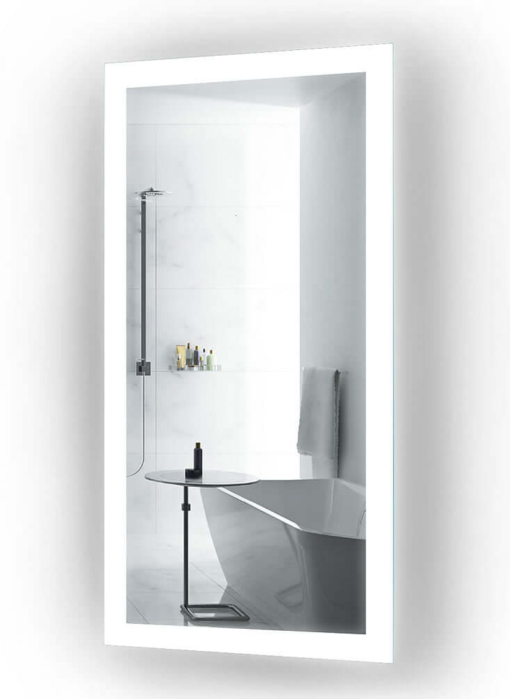 Bijou 15" x 30" LED Mirror with Touch Sensor Control