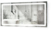 Icon 54" x 24" High.Can be mounted vertically.