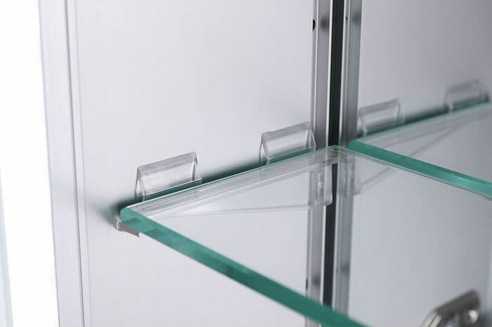 42" X 28" Triple Door LED and Bluetooth Medicine Cabinet - ALFI brand - Perfect Makeup Mirrors