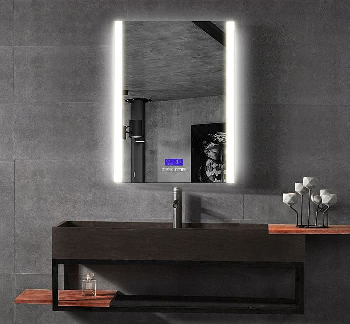 Alfi brand 24" x 32" Single Door Bluetooth LED Medicine Cabinet