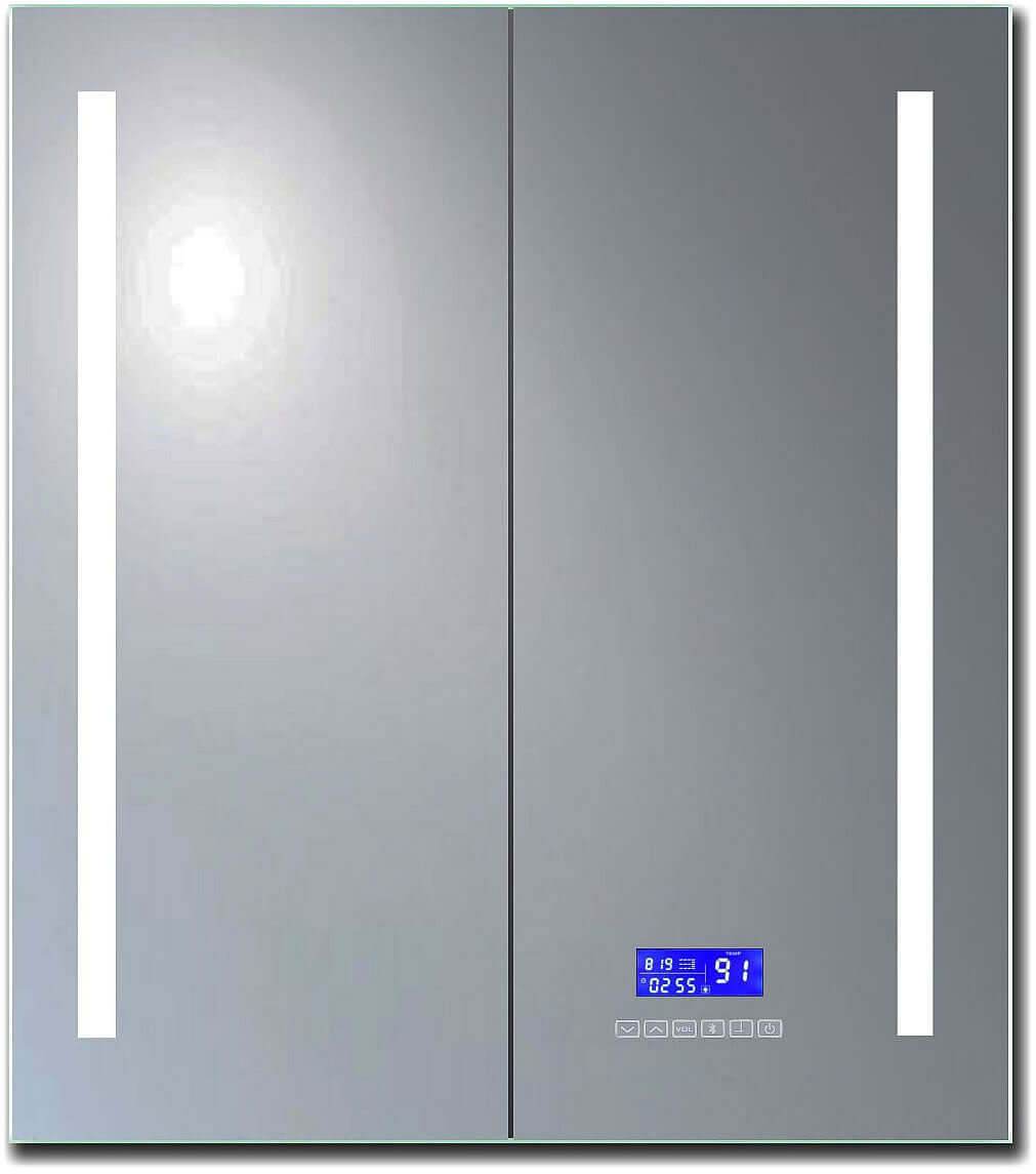 26" X 30" Double Door Bluetooth LED Medicine Cabinet - ALFI brand