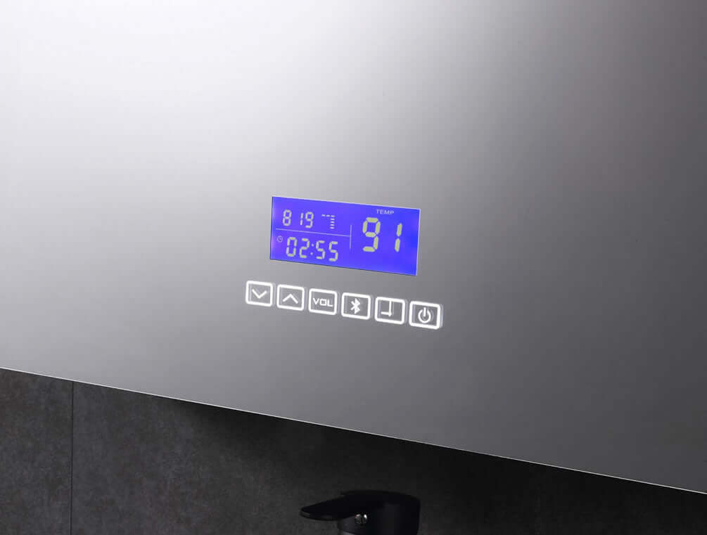 42" X 28" Triple Door LED and Bluetooth Medicine Cabinet - ALFI brand