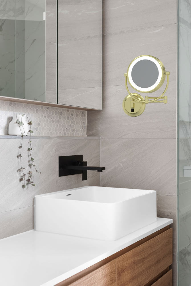 Brushed Brass