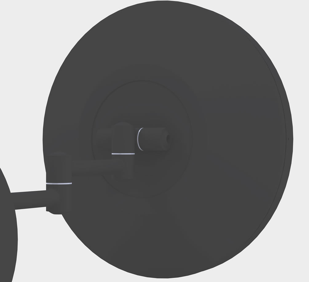 Matte Black - Rear View