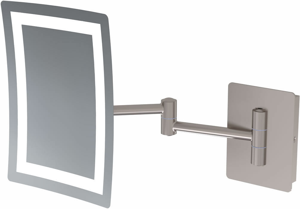 Kimball & Young 3,500k-5,500k LED 3x Hardwired Makeup Mirror, 3 Finishes