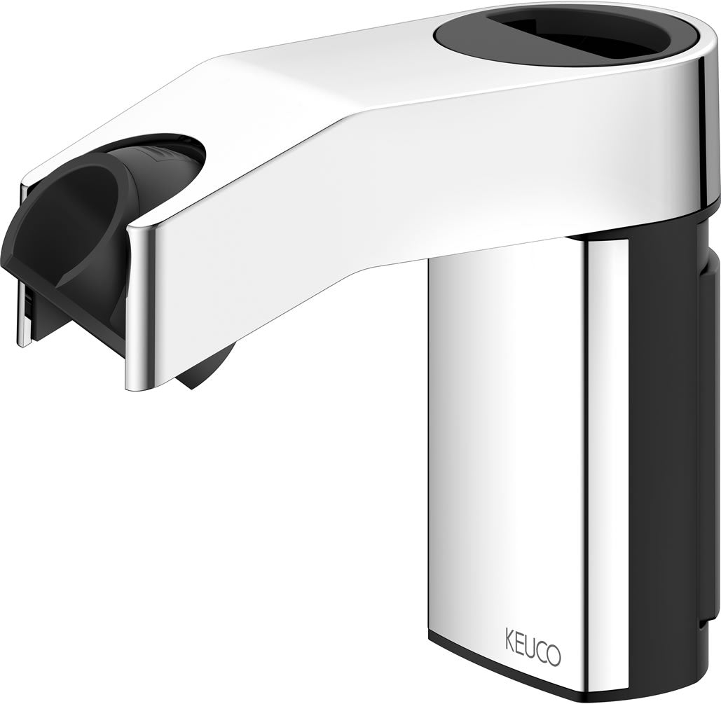 Axess Corner Shower Rail System with Hand Shower Bracket, Right-Hand or Left-Hand - Keuco - Perfect Makeup Mirrors