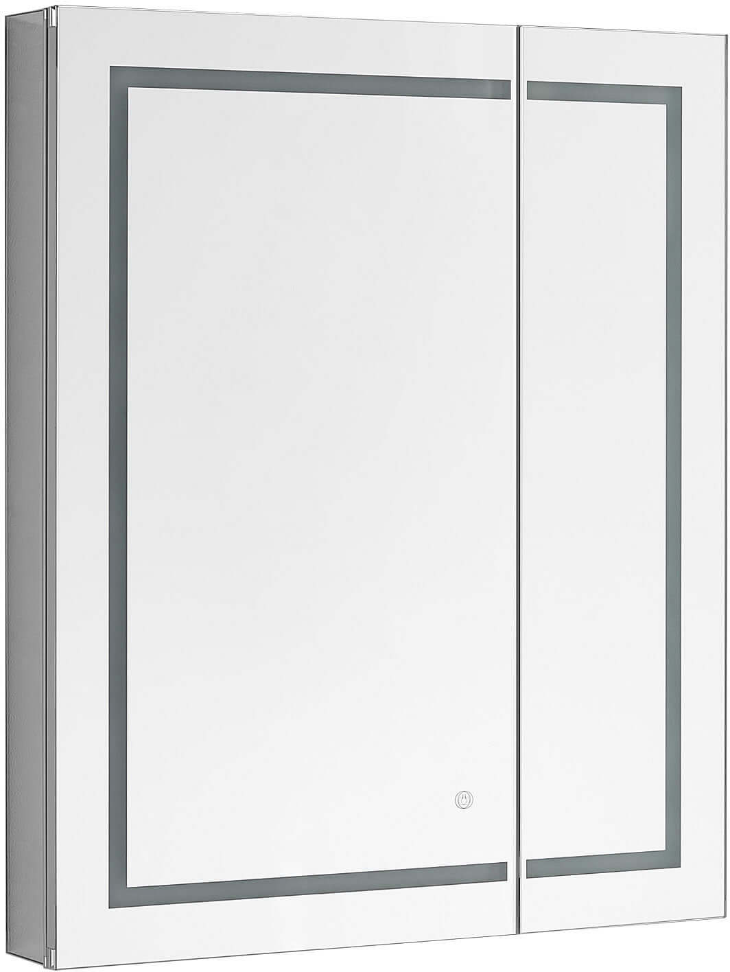 Aquadom Royale Plus Asymetric 2-door Medicine Cabinet - 30" x36" High.