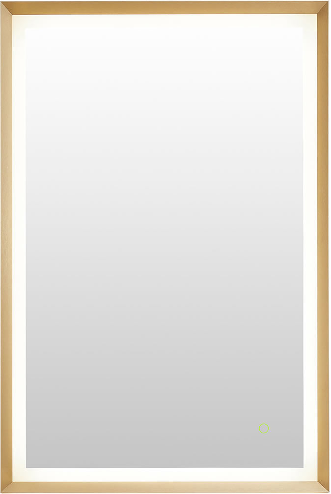 Apollo 24" x 36" Brushed Gold Frame
