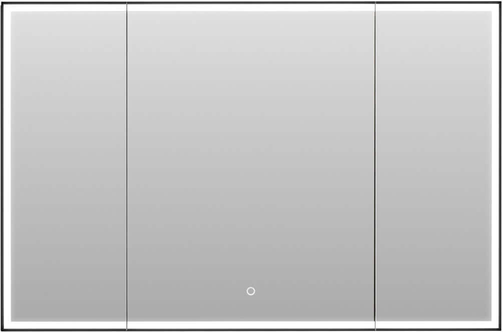 Altair Fenice 3-Door 48" Mirrored LED Surface-Mount or Recessed Medicine Cabinet