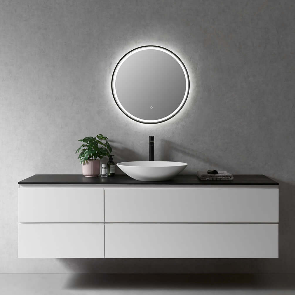 Palme -  Black Frame - 24" Diameter