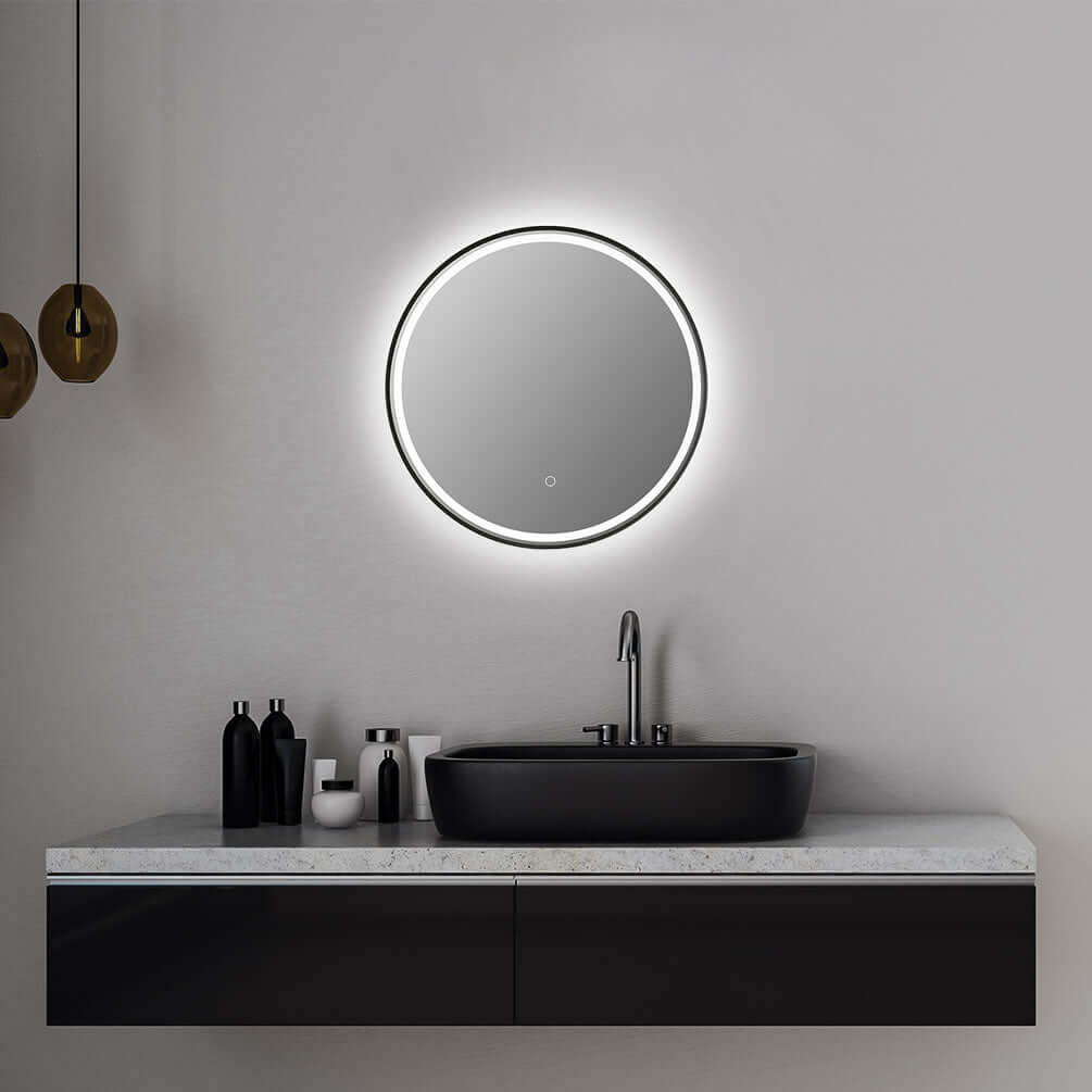 Palme -  Black Frame - 24" Diameter