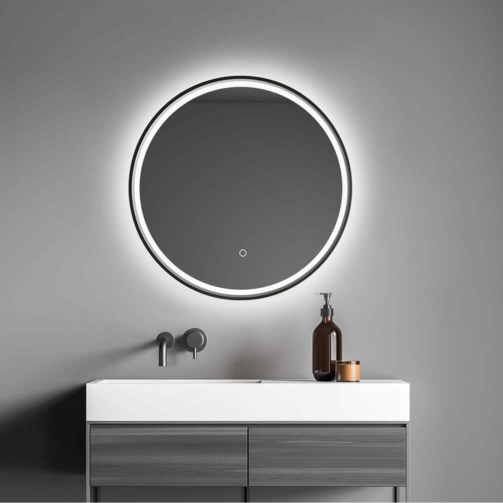 Palme -  Black Frame - 24" Diameter