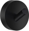 Smedbo Home Collection Solid Brass Towel Hook, Matte Black