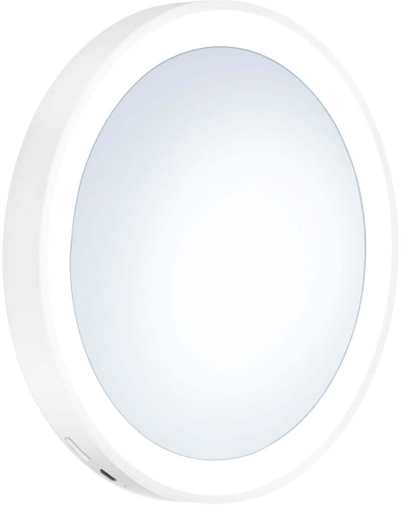 Smedbo 7x Triple LED Suction Cup Mirror Matte White or Matte Black