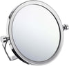 6" Diameter Travel Mirror with 5x Magnification reverses to 1x.